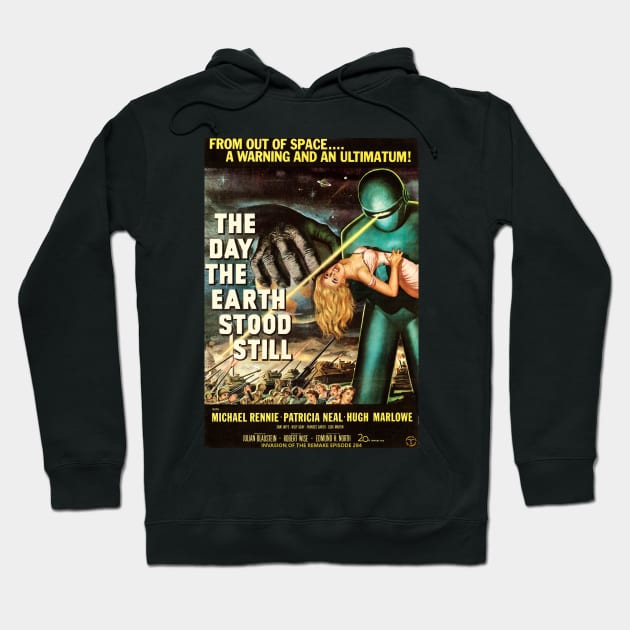 The Day The Earth Stood Still Hoodie by Invasion of the Remake